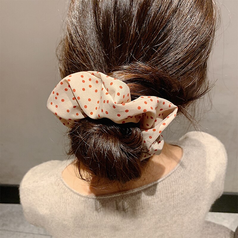 FAMSHIN nouvelle grand intestin bandeau chouchous femmes Daisy élastique bandes de cheveux dentelle gomme cheveux cravate queue de cheval tenir coiffe