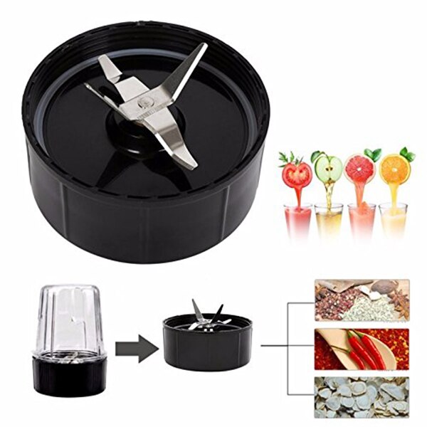 Pack  of 2,  ersättningsdel för tvärblad som är kompatibel med original magic 250 w -mixer matberedare, juicepress och mixer (modell m