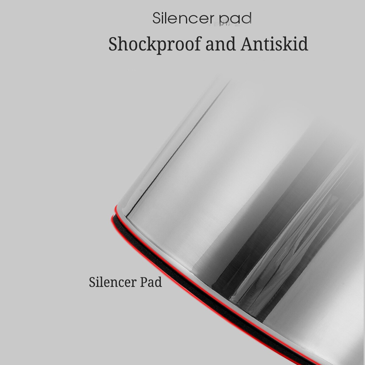 1L/2.1L Stainless Steel Coffee Knock Box Anti slip Coffee Grind Dump Bin Waste Bin with Detachable Knock Bar for Barista