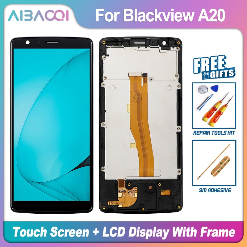 Touch Screen+LCD Display+Frame Replacement For Blackview A20 A20 Pro A60 A60 Pro A70 A80 A80 Pro A80 Plus Phone: For A20