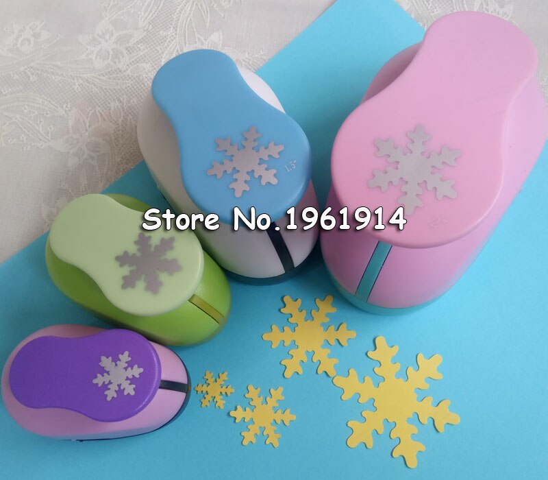 4 Pcs Sneeuw Handgemaakte Ambachten En Scrapbooking Tool Papier Punch Voor Photo Gallery Decoratie Diy Card Stoten Embossing Apparaat