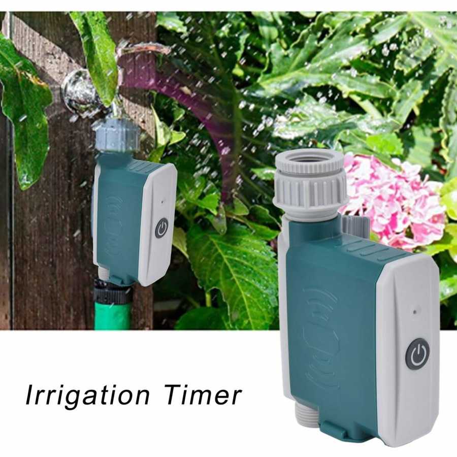 Garden Sprinkler Timer 500-1700l/h Irrigation Timer with G3/4 To G1/2 Adapter for Home Irrigating System