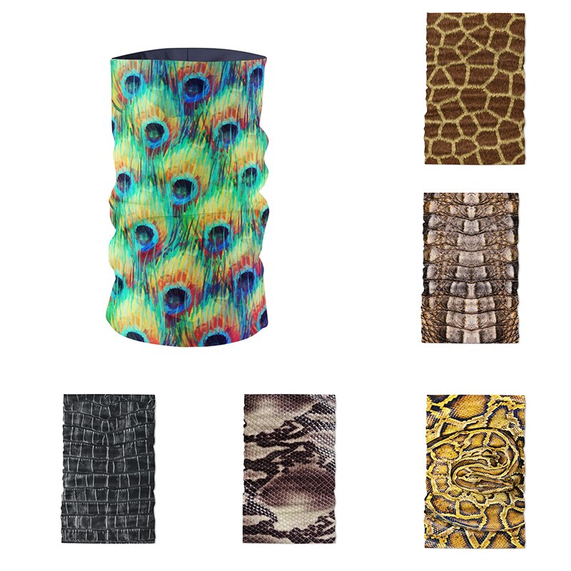 Bandana extérieur hommes femmes 3D Animal impression escalade randonnée cyclisme pêche coupe-vent bandeau Halloween magique Bandana