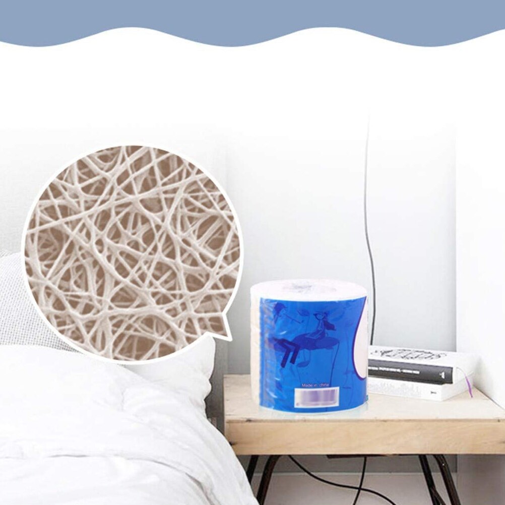 10 Pack Home Bath Paper Bath Toilet Roll Paper Toilet Paper White Toilet Paper Toilet Roll Tissue Roll 4Ply Paper Towels Tissue