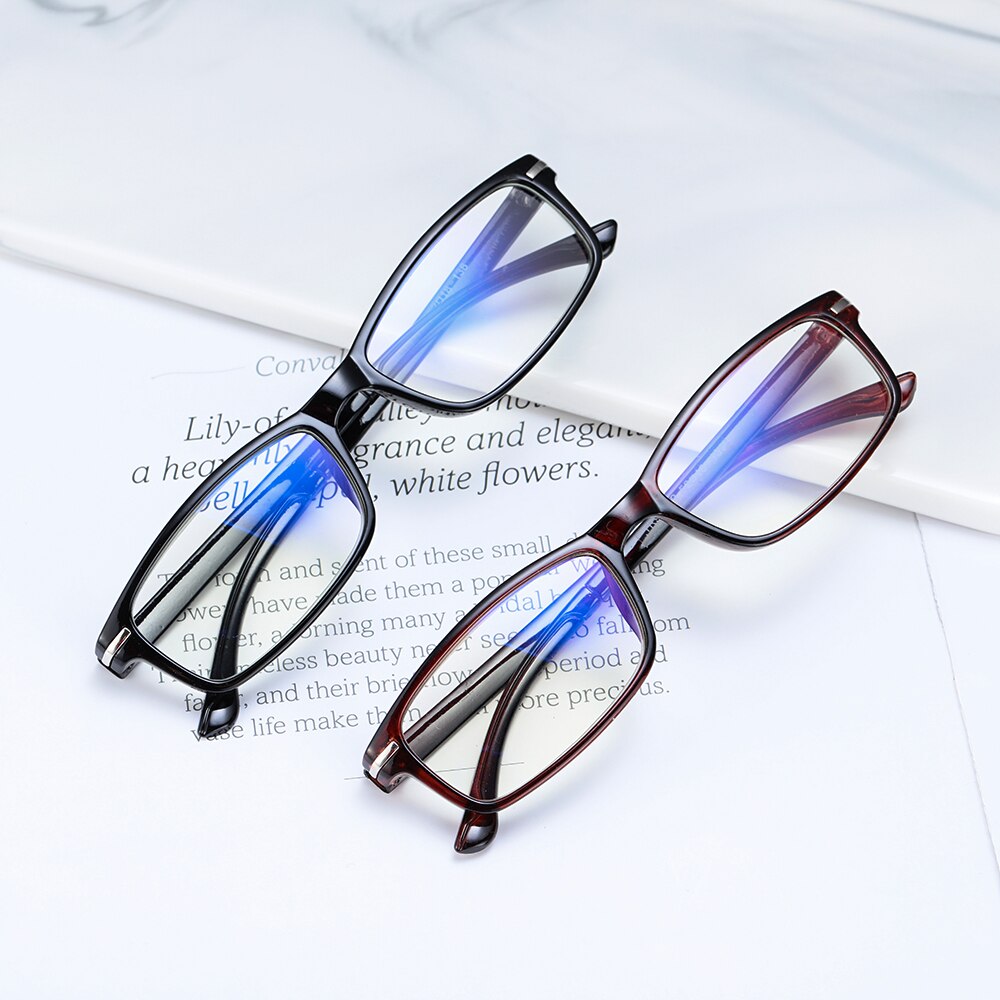 Blue Light Blocking Presbyopic Glasses Men Women TR90 Reading Glasses Flexible Lightweight Computer Eyewear Vision Care