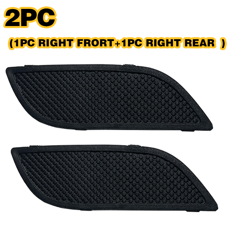 Para Honda CR-V CRV delantero/trasero izquierdo/derecho coche negro tapa de bolsillo manija de puerta interior cubierta de reposabrazos ajuste: Champán