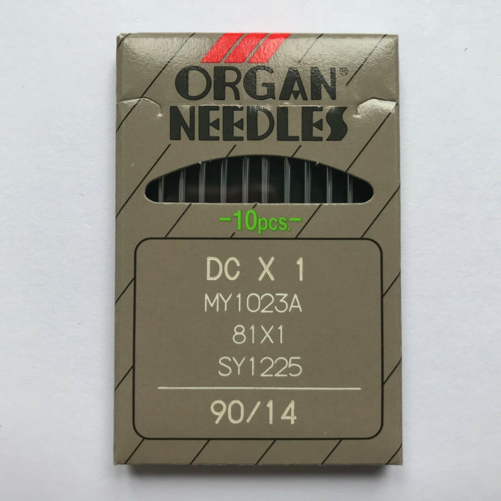 10pcs/lot ORGAN NEEDLES DBX1 DCX1 DPX5 UYX128GAS For Industrial Lockstitch Sewing Machine Singer JUKI brother: DCX1(90-14)