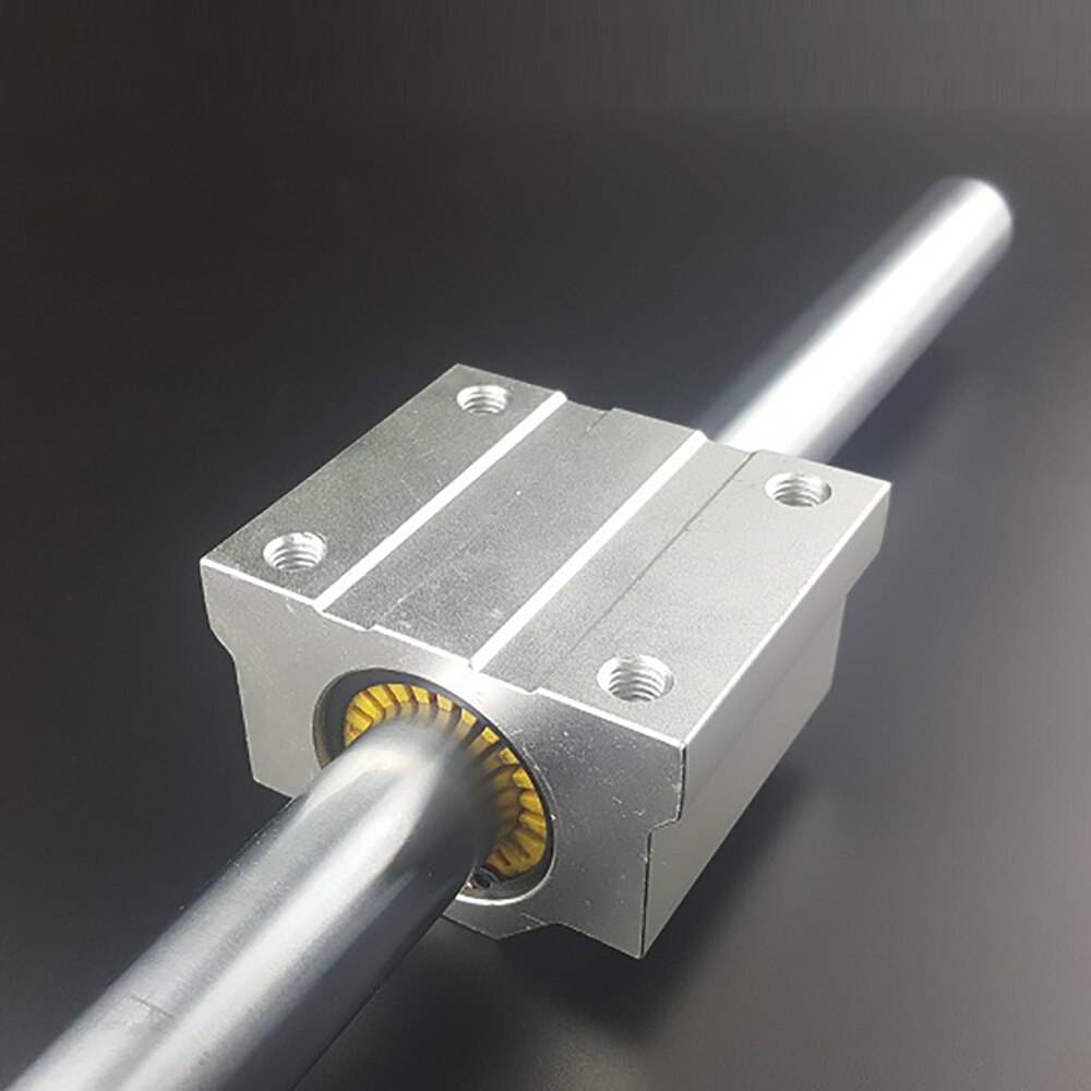 SC8-S Linear Bearing Optical Axis Slide Block Motion Bushing Corrosion-Resistant Dust-Proof Alloy And Engineering Plastic 1PC