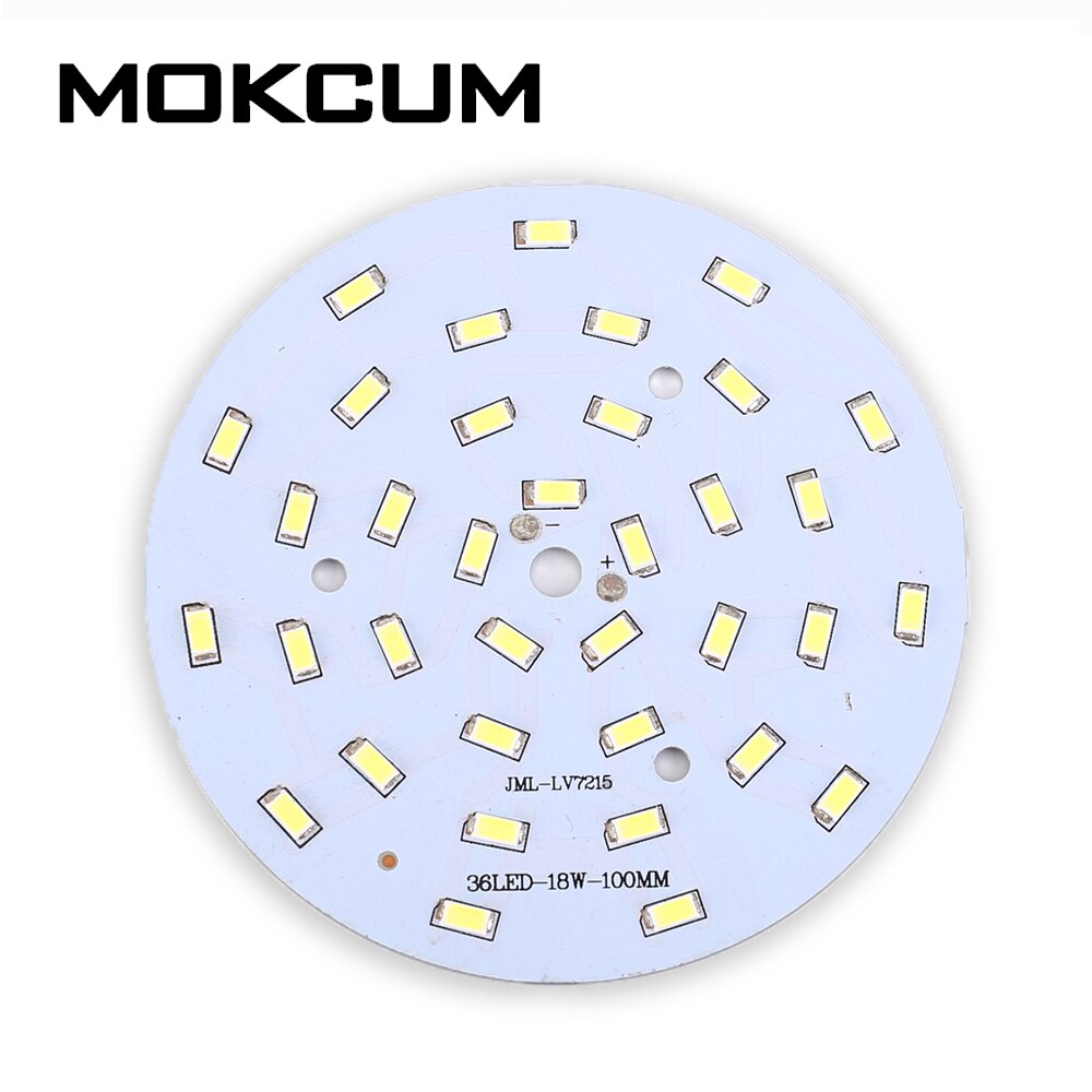 Wit 18W Smd 5730 Led Licht Boord 250mA 60V 36Pcs Leds Aluminium Plaat