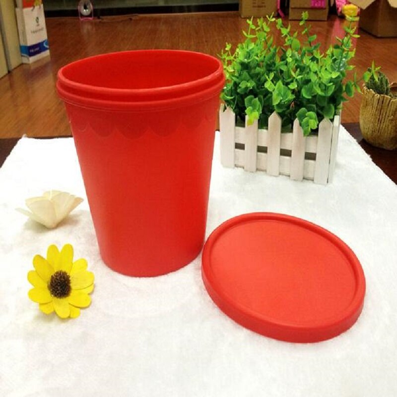 1Pcs Original Red Silicone Microwave Popcorn Maker Bucket Snack Bucket Family Party Supplies DIY Kitchen Tools