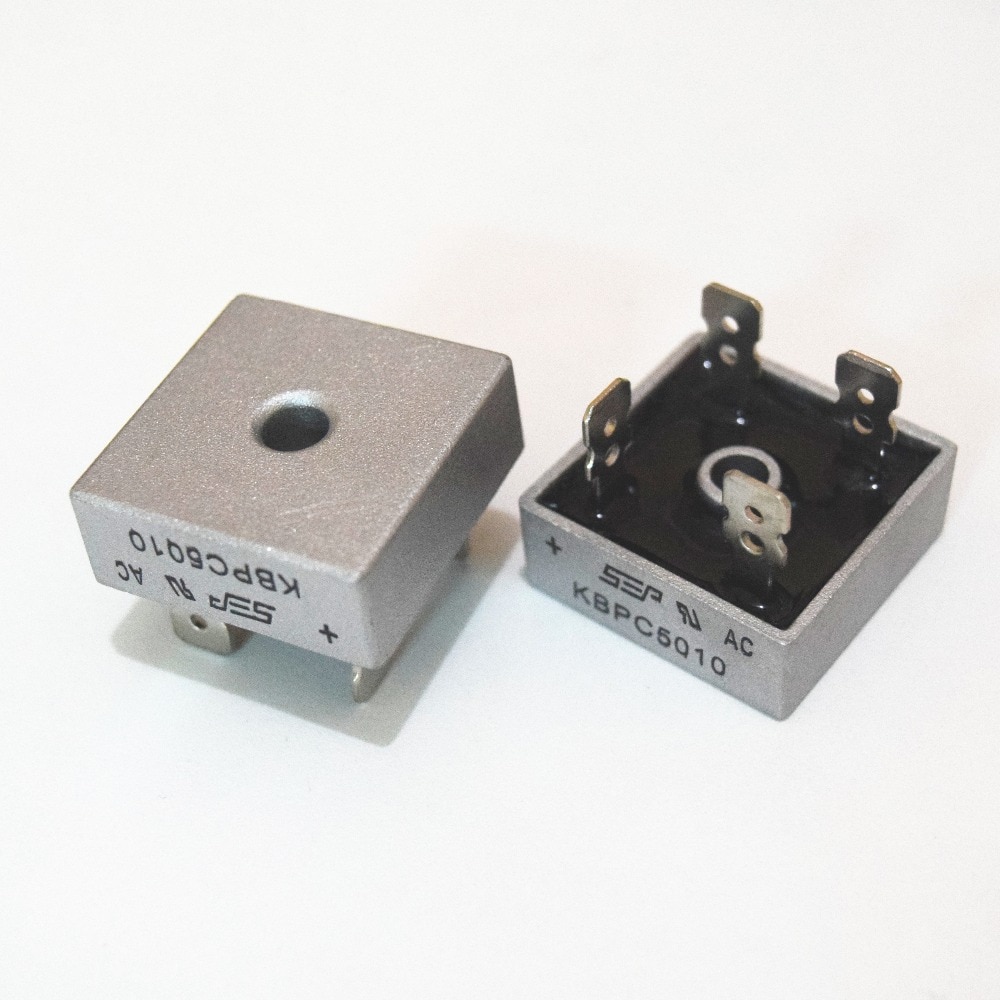 2PCS/LOT KBPC5010 50A 1000V Diode Bridge Rectifier kbpc5010