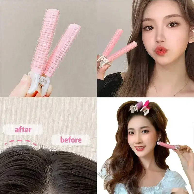 Haarwortel Pluizige Clip Koreaanse Haarspeld Krullen Haarspelden Knal Vaste Vorm Prachtige Haaraccessoires Perm Ijzer 2 Stuks Бигуди