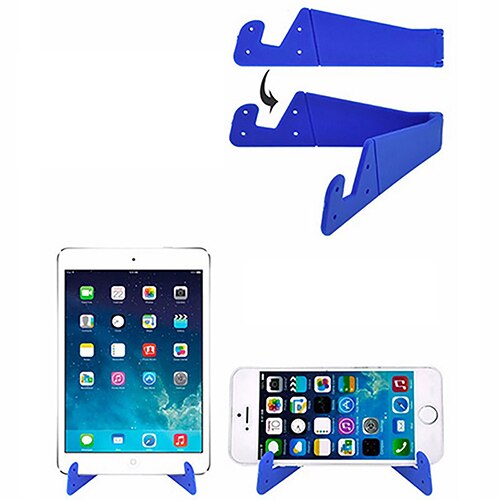 V-Shaped Universal Foldable Mobile Cell Phone Stand Holder for Smartphone & Tablet Adjustable Support Phone Holder