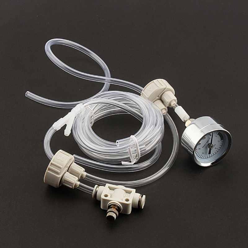 Aquarium Accessories DIY CO2 Diffuser Generator System Kit with Pressure Air Flow Regulator CO2 Water Plant Aquarium Regulator