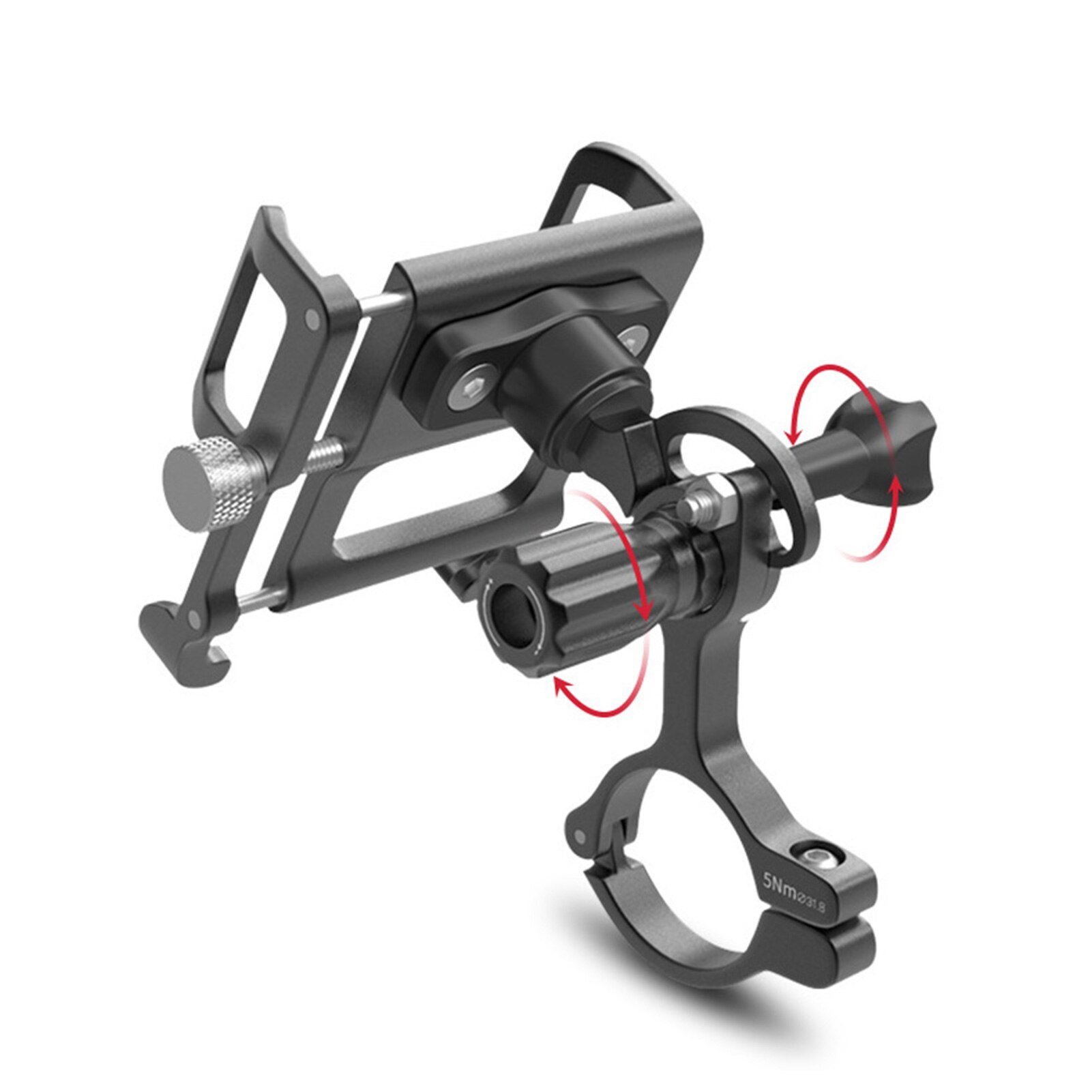 LISEN Handyhalterung Fahrrad Lenker - Stadt & Offroad Fahrrad Handyhalterung E-Scooter Handy - Foto 3