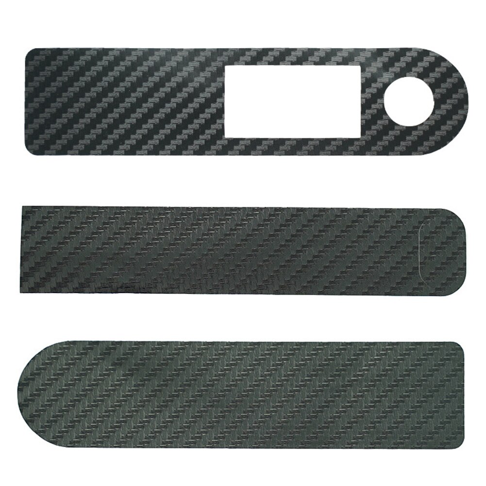 M365 carbon fiber scooter display film accelerator scooter stickers self- switch panel accessories waterp