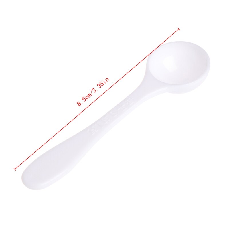 1 Gram Granular Powder Fertilizer White Scoop Spoon Plastic Gardening Supplies AccessoriesRamadan Festival