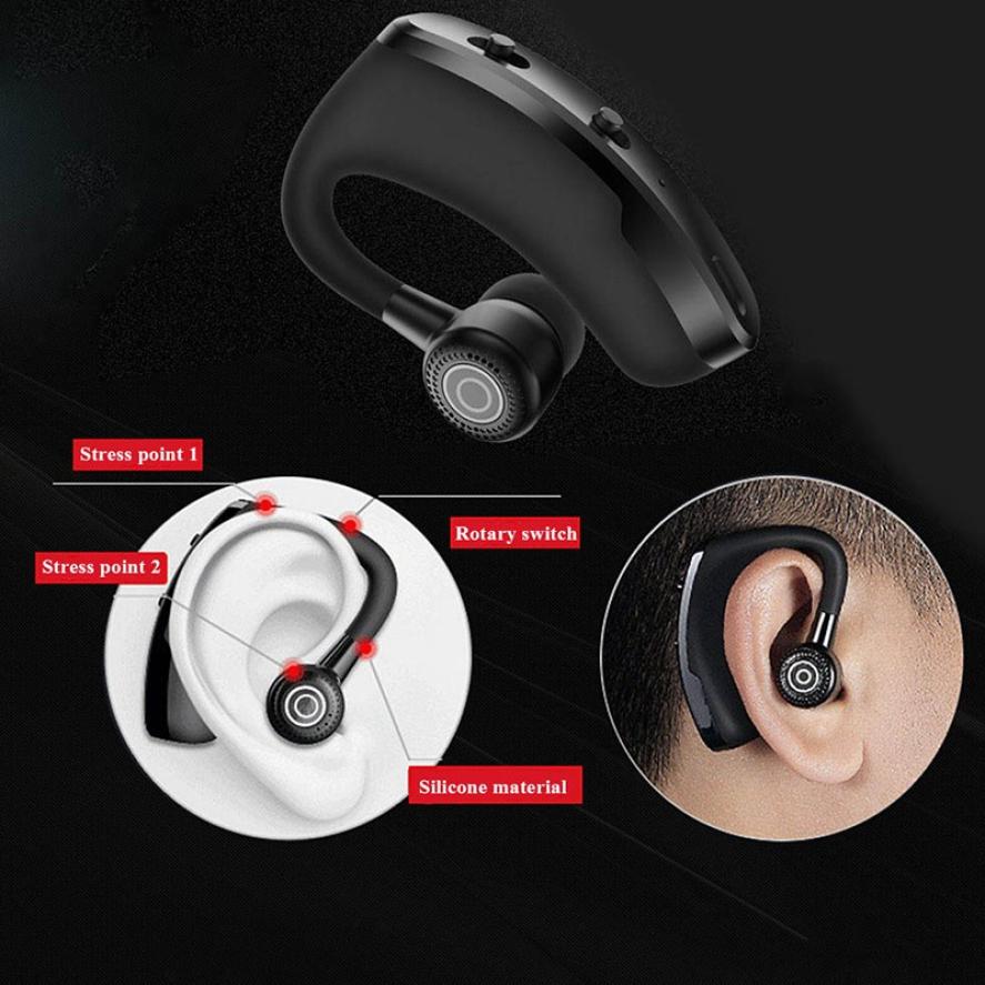 V9 Koptelefoon Draadloze Bluetooth Headset Handsfree Business Hoofdtelefoon Drive Call Sport Koptelefoon Met Microfoon Voor Smartphones