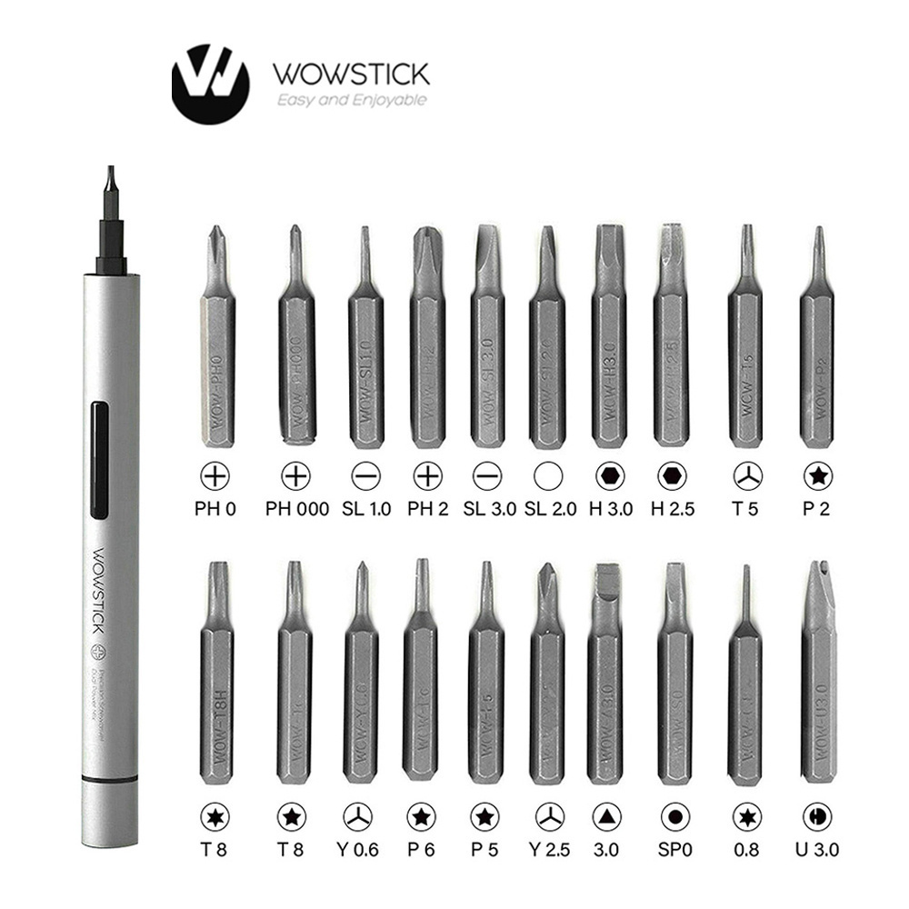 Xiaomi Mijia Wowstick Electric Screwdriver Kit Try Precision Equipment Power Repair Device Tool Screw Driver Positional Cordless