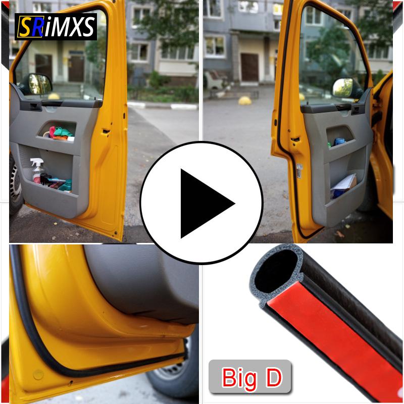 Rubberen Afdichting Strip 2 Meter P Z Type Kit Grote D Kleine D Rubber Lijm Auto Deur Afdichting Strip