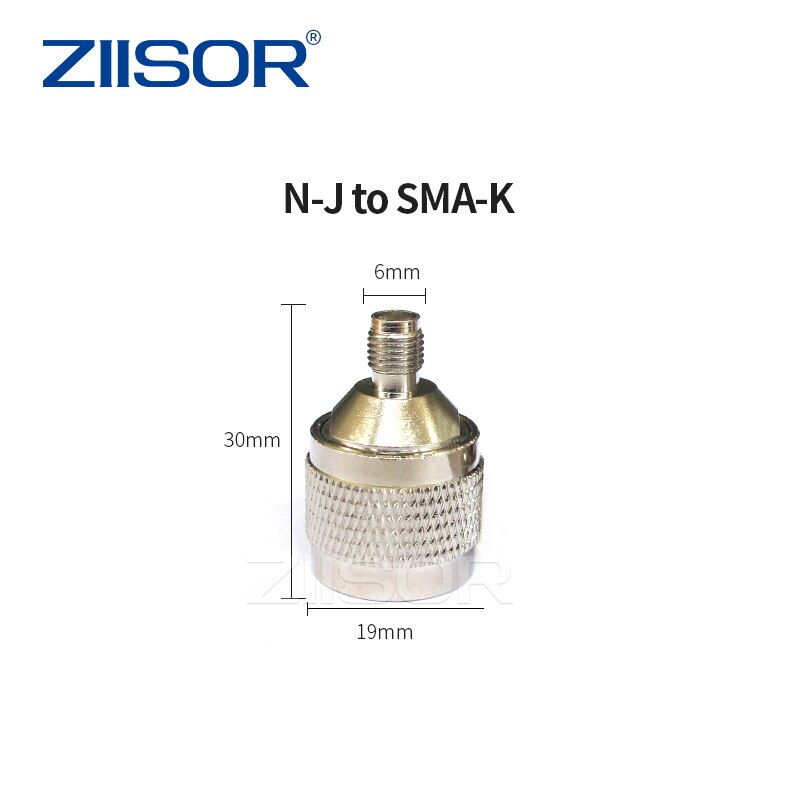 Adaptador de antena N macho a SMA macho, conector hembra SMA
