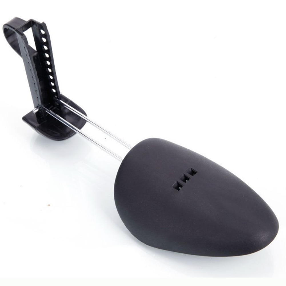 1 Pair Adjustable Men Women Shoe support Plastic Boots Shoe Stretcher Durable Shoes support Extender Plastic Black Accessories