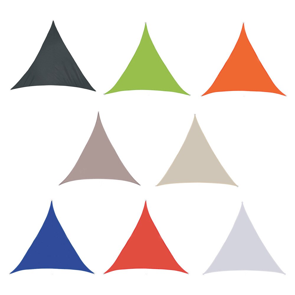 Shade Sail Awning Sunscreen Oxford Cloth Patio Durable 3 Meter Garden Reasonable Windproof Tear-resistant Triangle Sunshade