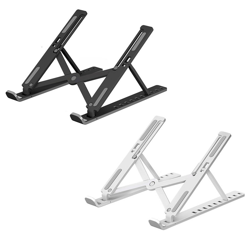 Portable Laptop Stand Foldable Non-Slip Plastic for Macbook Pro/Air iPad Bracket Adjustable Notebook Holder Stand