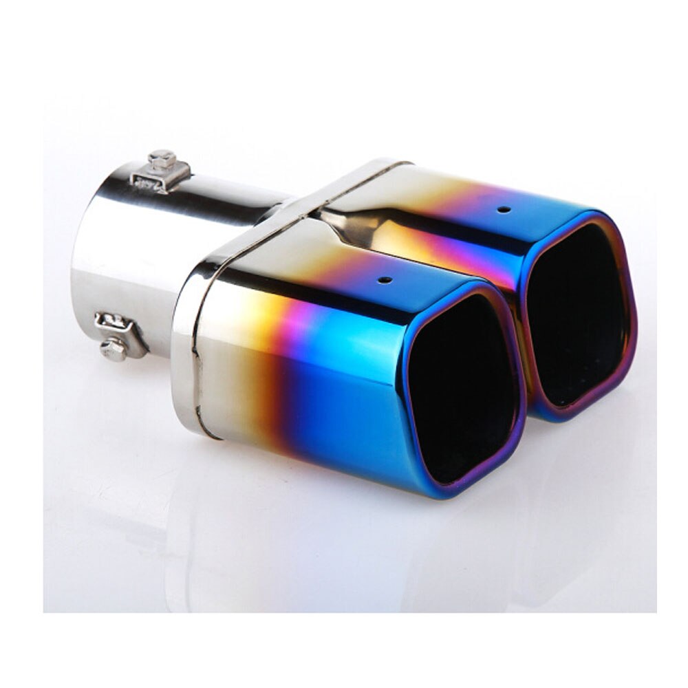 For Hyundai Tucson car cover muffler exterior end pipe outlet dedicate stainless steel exhaust tip tail 1pcs