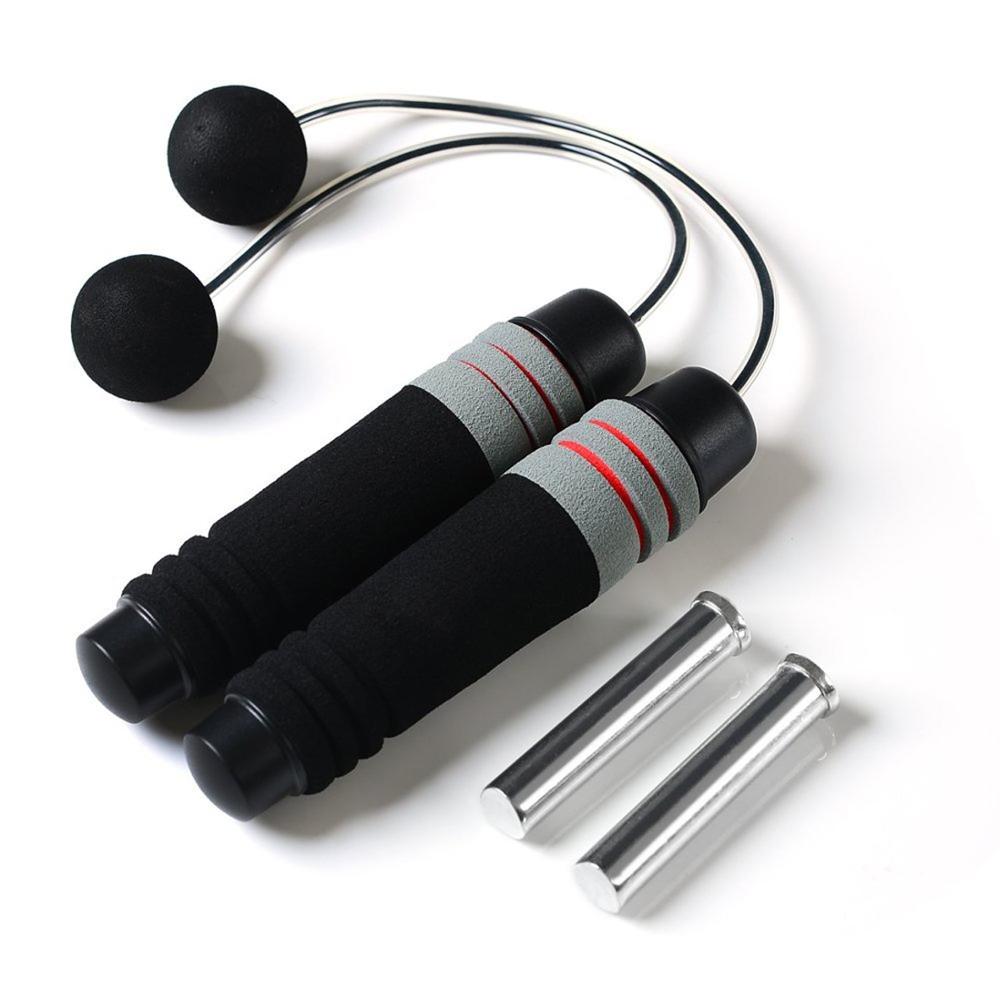Vektet tauløst hoppetau crossfit speed rope for double unders trening boksing trening fitness trådløst hoppetau innendørs gym