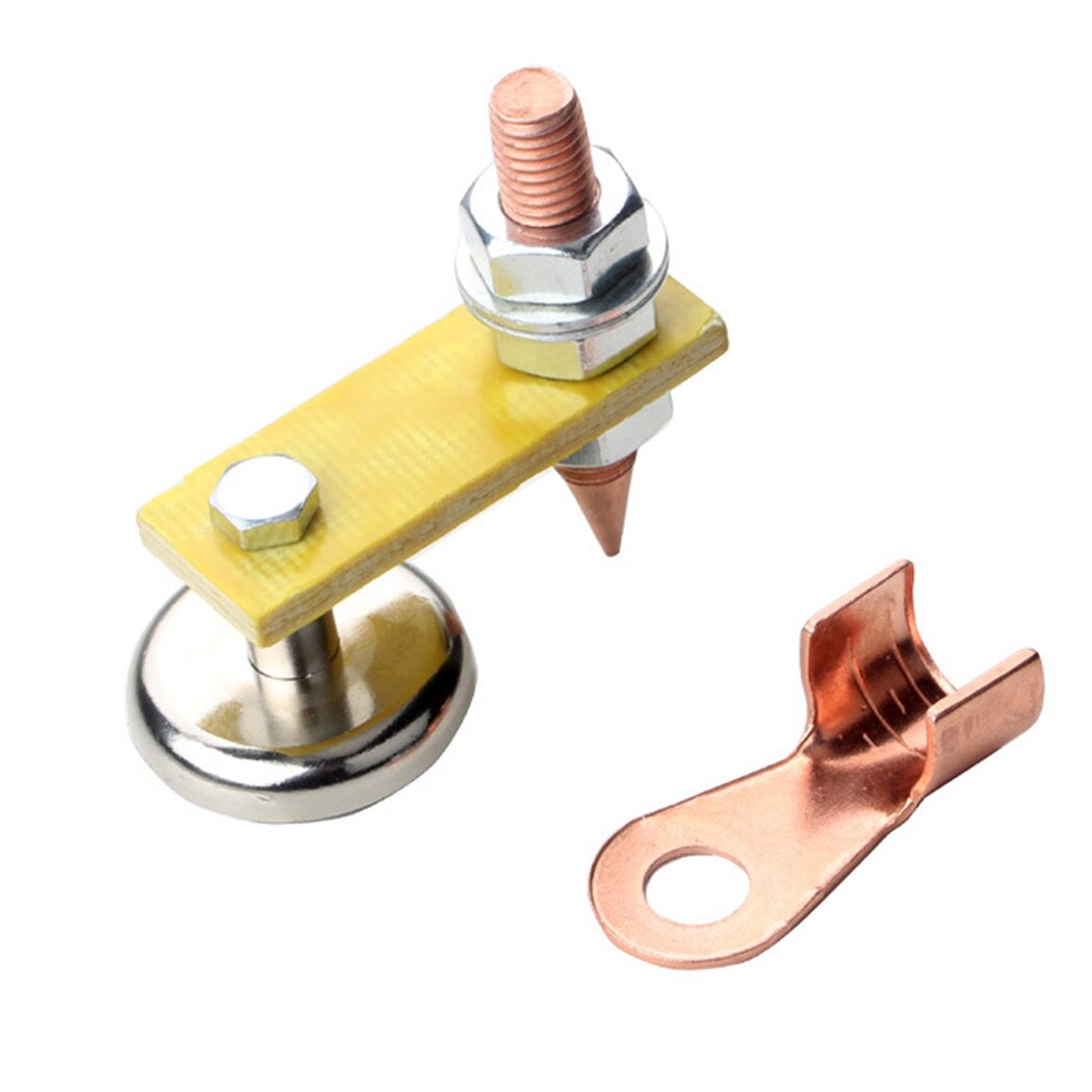 Metal Welding Magnet Head Magnetic Welding Support Ground Clamp Without Tail