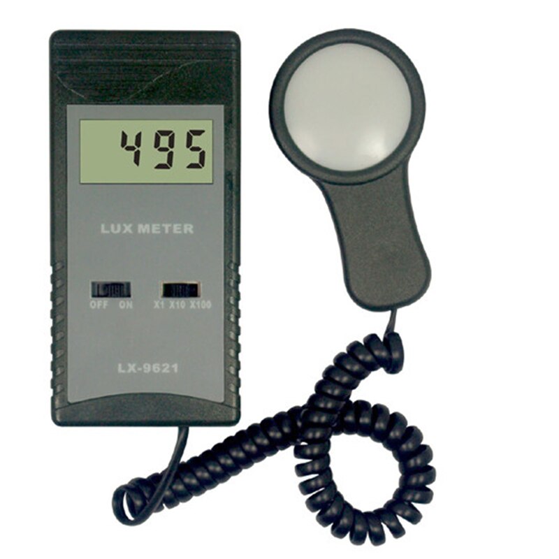 Utilisation de mètre de Lux de LANDTEK LX9621 pour des Sources électro-optiques, enseignement de recherche, bâtiment de métallurgie et contrôle d'éclairage.