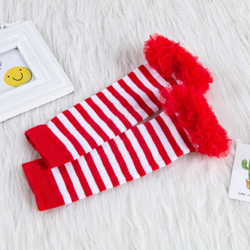 Cute Baby Girl Leg Warmers Legwarmers Birthday Party Cute Socks Kinderkleding Meisjes Legging Infanil Flower Ruffle Leg Warmer