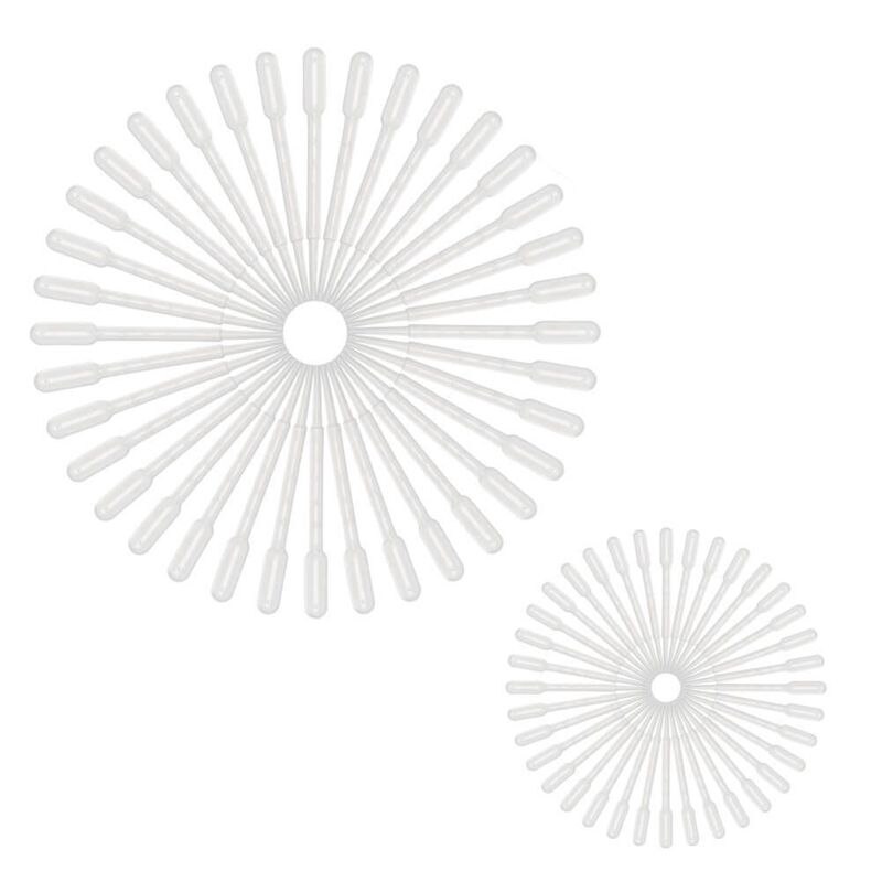 300 Pcs 3ML and 0.2ML Plastic Transfer Pipettes Dropper for Essential Oils