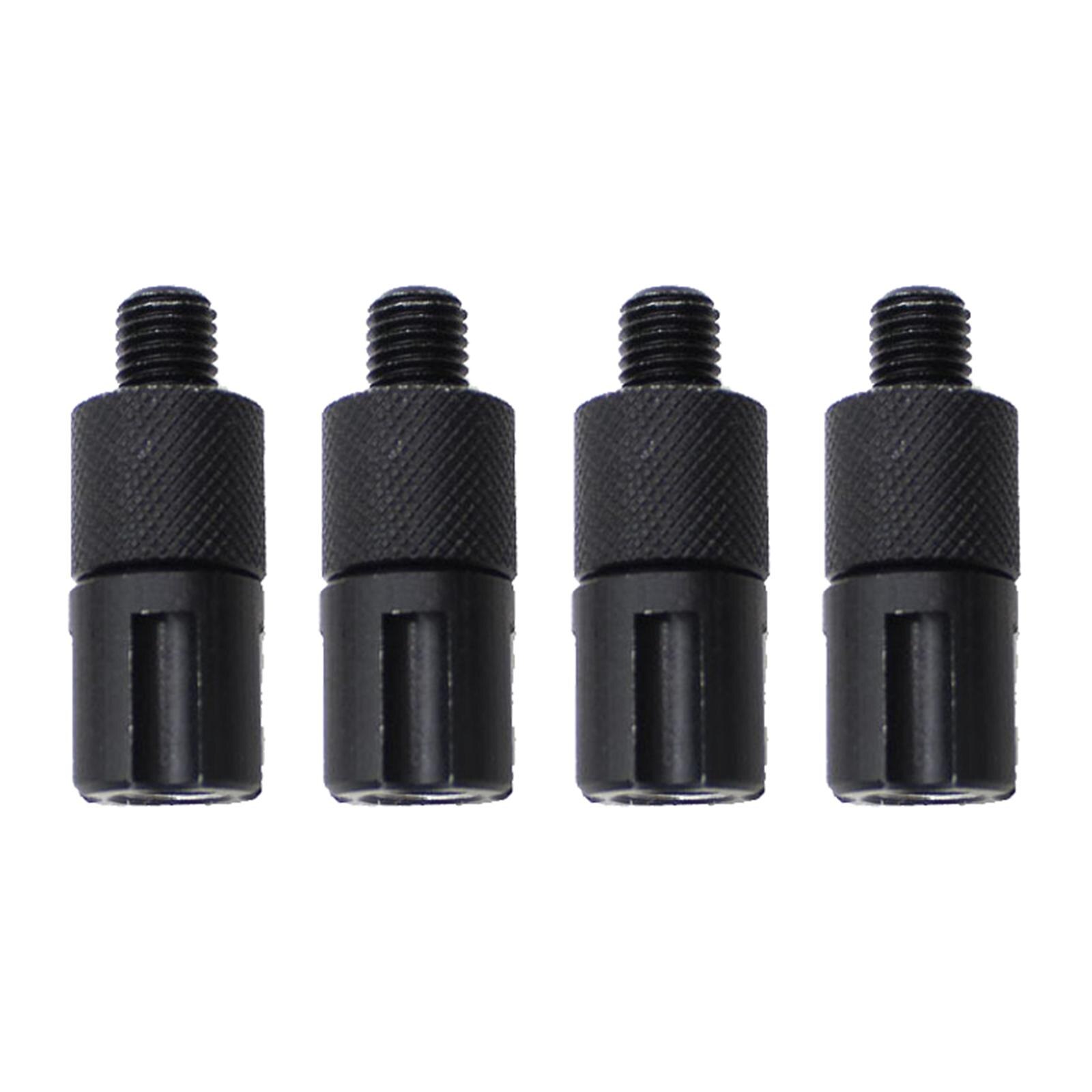 4 Pieces Carp Fishing Alarm Adapter Quick Release Connector Fishing Rod Pod Bank Sticks Fishing Tackle Magnetic Adaptor