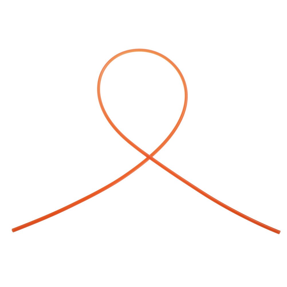 Food Grade Silicone Tube High And Low Temperature Resistance Tasteless Non-toxic Transparent Hose Pipe 1M 4mmx6mm: Orange