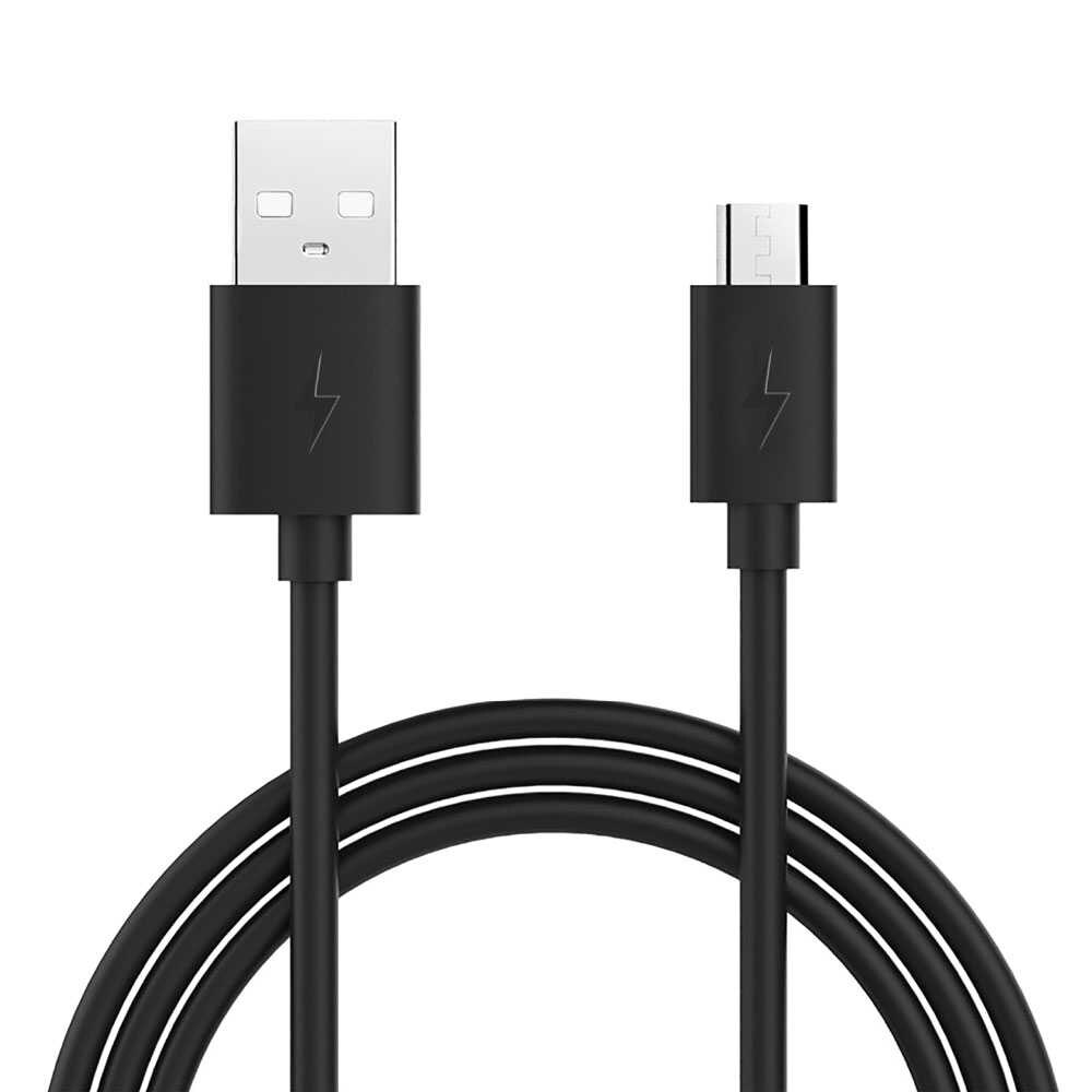 Cavo Cavetto di Ricarica e Dati USB 2.0 a micro USB Connettore 6mm per Smartphone MP4 Nero