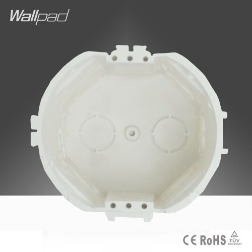 Wallpad 73*62MM EU European Standard Cassette Universal Wall Mounting Box for Wall Switch and Socket Back Box,