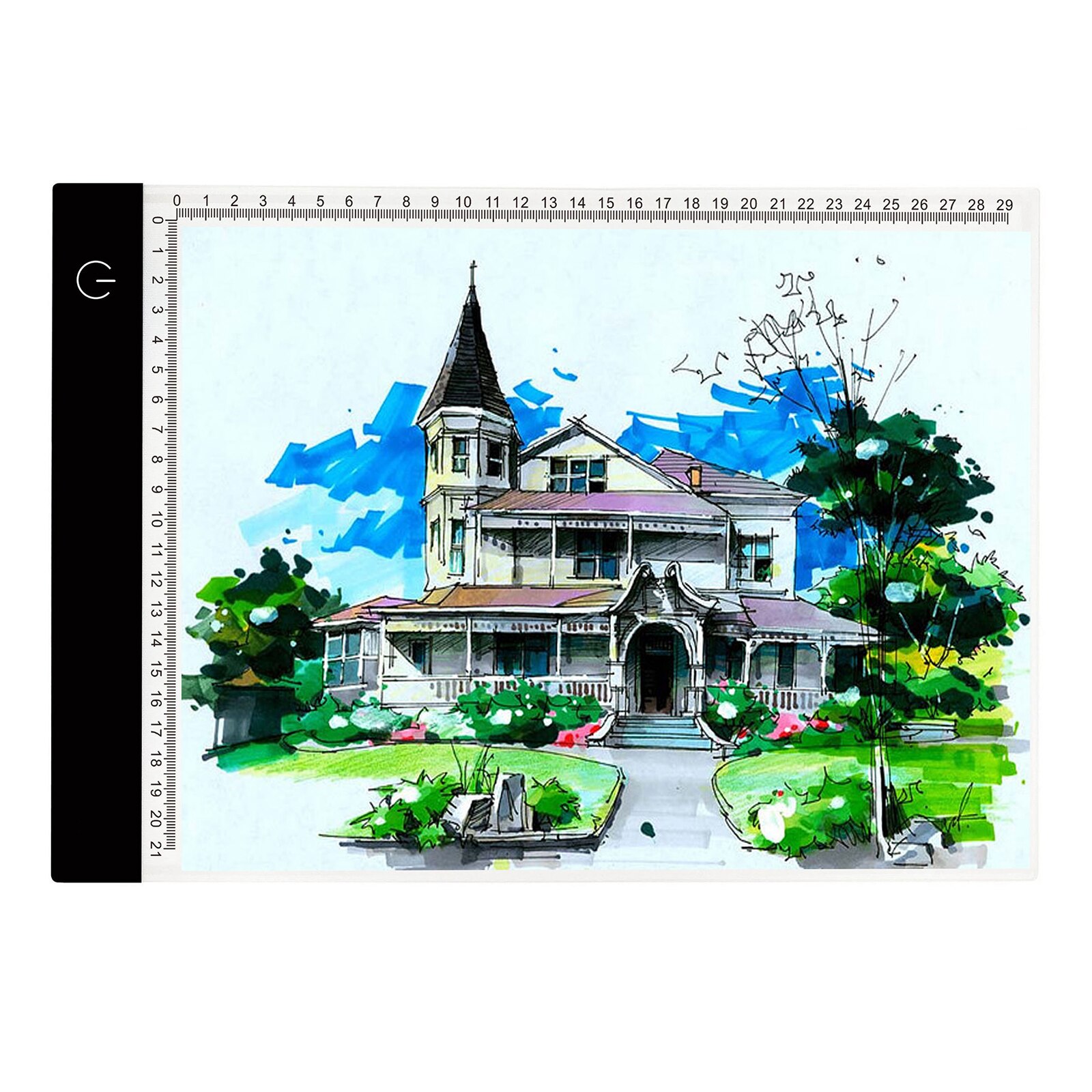 Tracing Light Box A4 LED Light Pad Tracer Copy Board Tracing Light &USB Cable