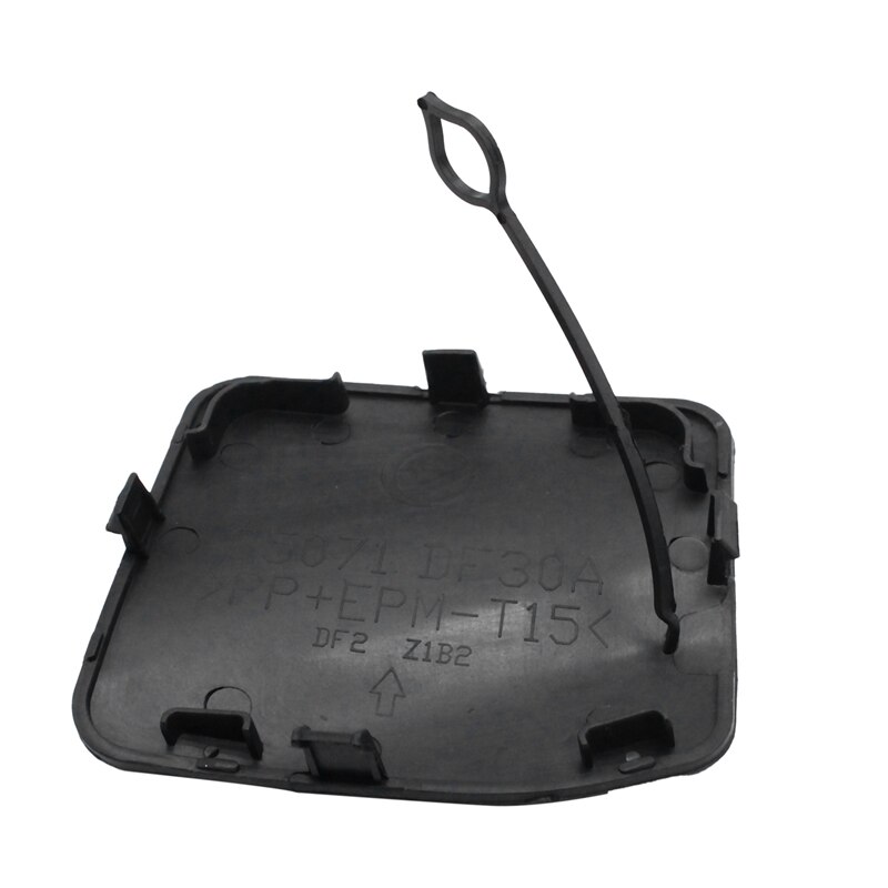 Tapa de gancho de remolque para parachoques trasero de coche, tapa embellecedora de remolque para Nissan Qashqai J11, 85071-DF30A,