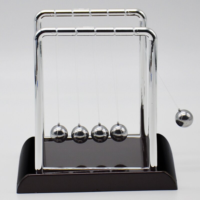 Physics Science Energy Conservation Laws Pendulum Desk Toy Cradle Balance Balls Experiment Apparatus