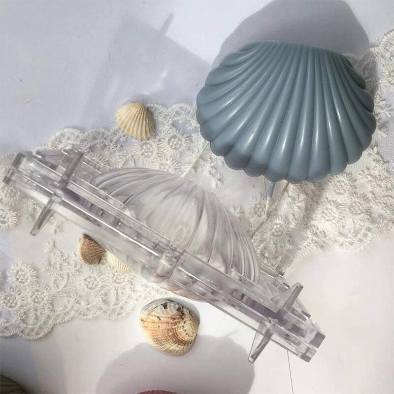 Geurkaarsmal schelp schelp kaarsmal handgemaakte zeepmal duurzame plastic mal voor het maken van kaarsen strandgunst de