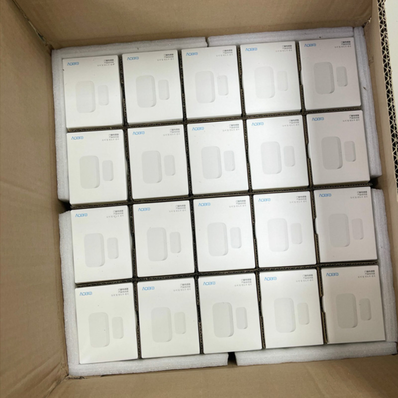 Aqara porta janela sensor zigbee conexão sem fio inteligente mini sensor de porta trabalho com mi app para android ios telefone