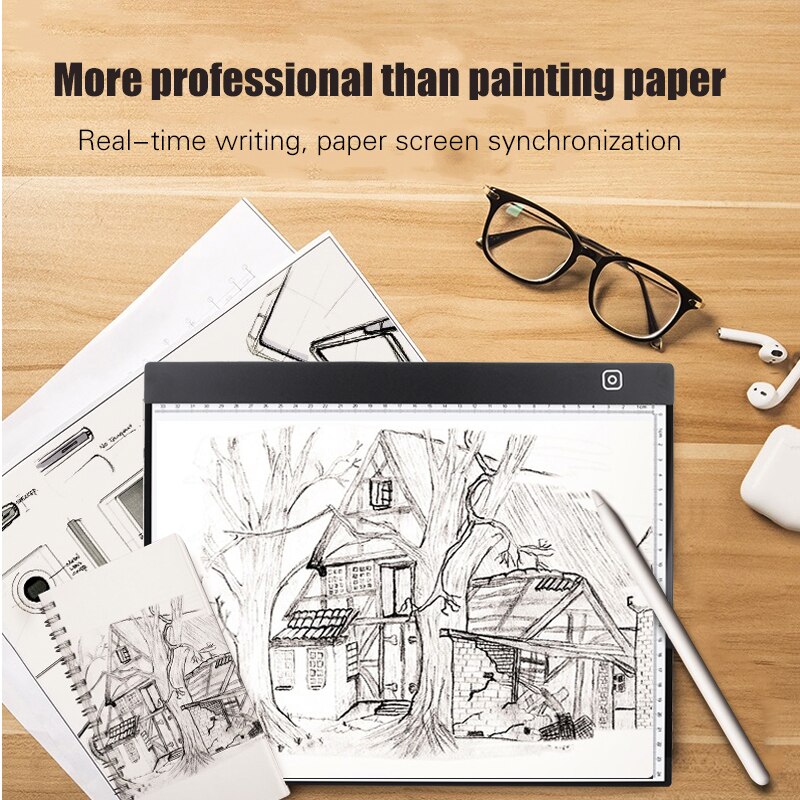 A3 LED Drawing Pad Tablet Drawing Pad Box Board Drawing Tracing Tracer Copy Board Table Pad Led Light Pad Graphics Tablet