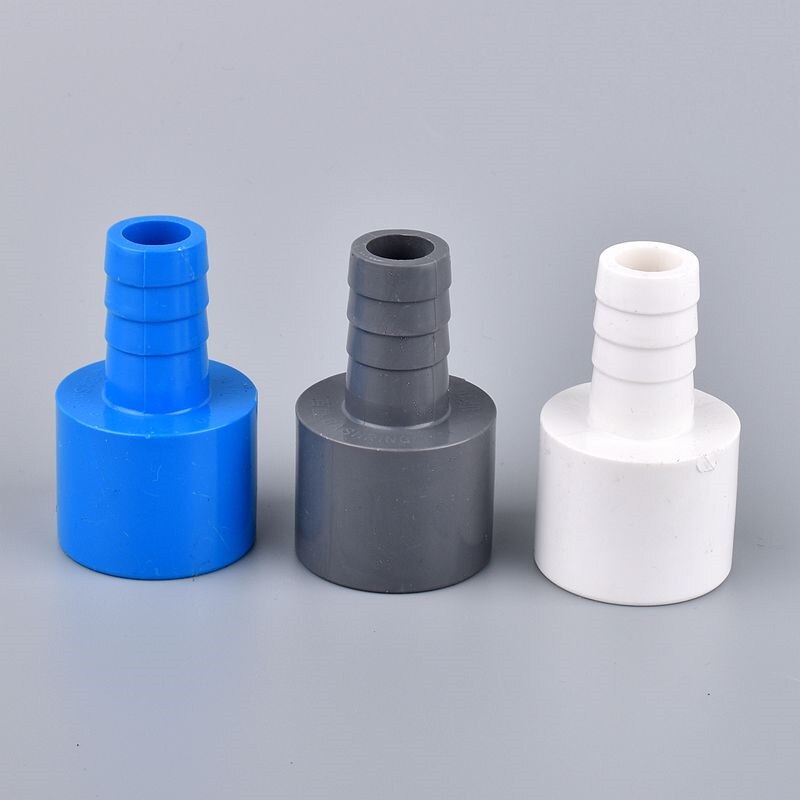 2pcs PVC ID 20/25mm To 10/16mm Pagoda Joints Garden Irrigation Fittings Water Pipe Connectors Aquarium Tank Tools Fountain Joint