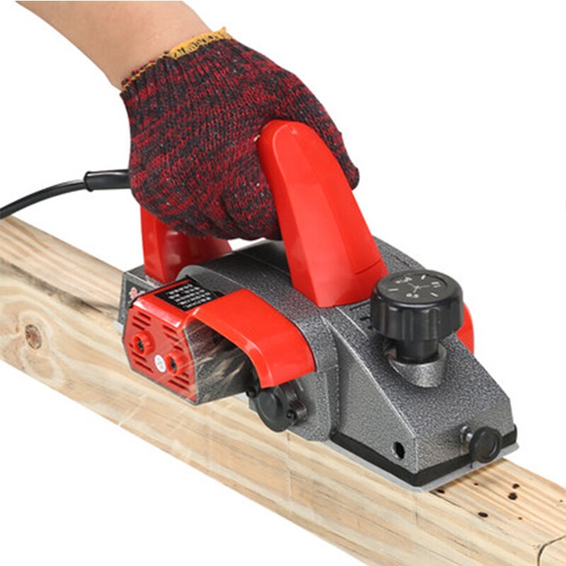 Cepillo eléctrico multifunción para carpintería, herramienta pequeña para el hogar, 220V, 500W, ensanchador portátil de escritorio para carpintero