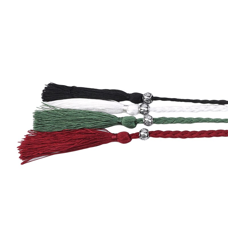 155cm de Long gland mélange couleur à la main rideau tissu décor gland frange macramé pendentif bricolage tissu artisanat accessoires