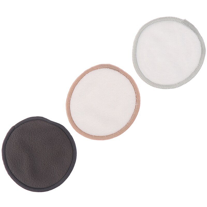 1Pcs Double Sided Makeup Sponge Soft Fiber Lazy Makeup Remover Puff Easy to Use Facial Wash Puff Beauty Make Up Remover Tools