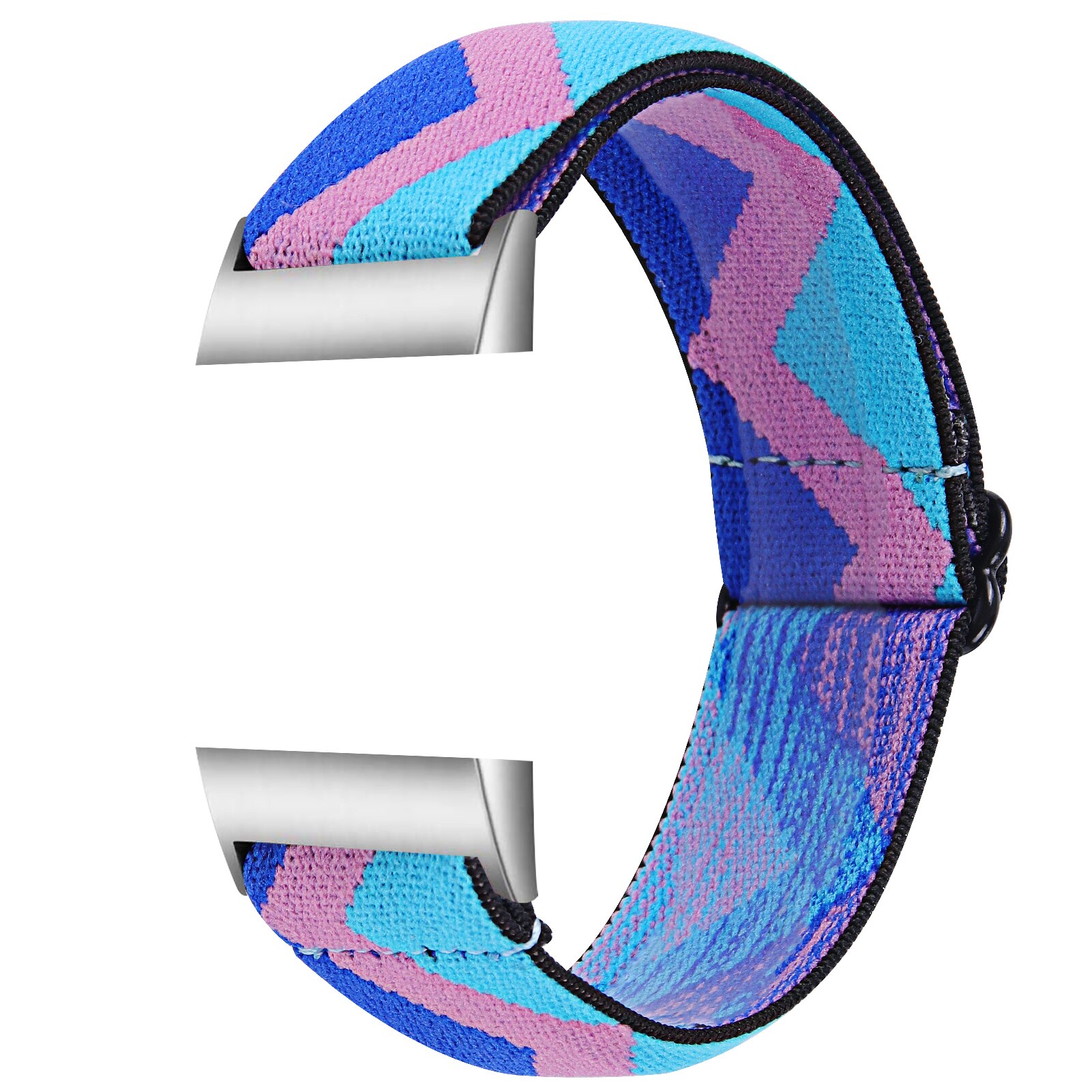 Nylon elastic band for Fitbit charge 3 2 smart watch Women Men Woven adjustable Bracelet strap for fitbit charge 4 3 accessories: 1 / For fitbit charge 2