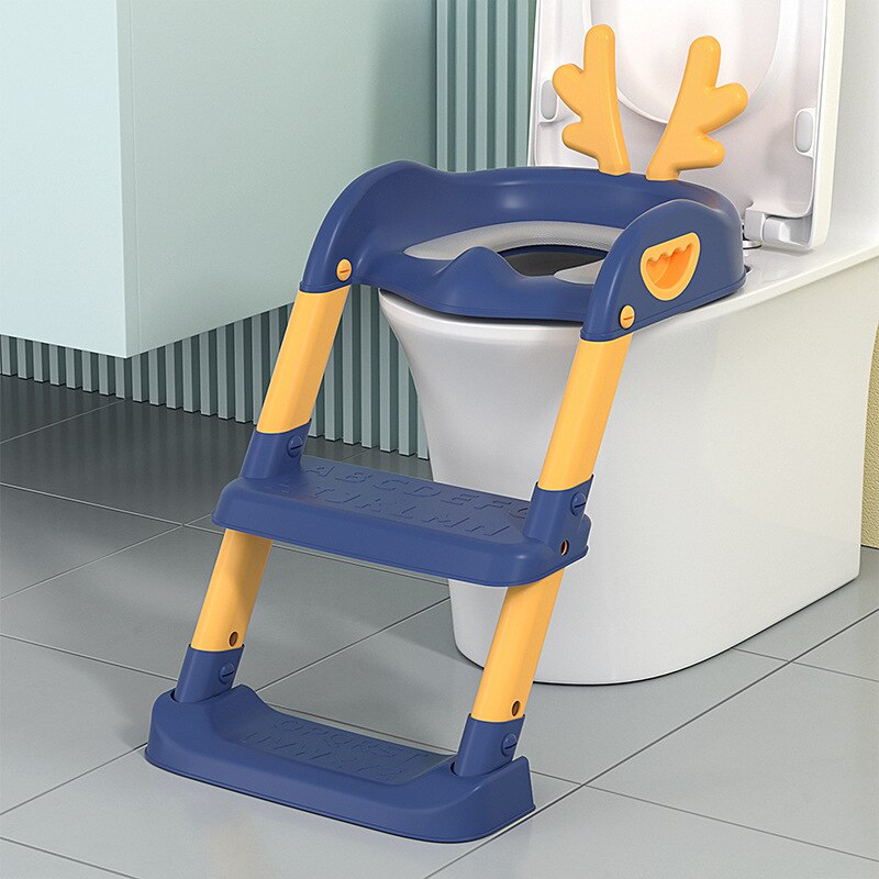 Baby Toiletzitting Met Verstelbare Ladder Zuigeling Wc Training Klapstoel Training Baby Zindelijkheidstraining Seat Kinderen Potje